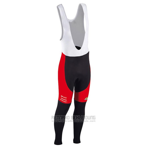 2017 Fahrradbekleidung Focus XC Ml Tief Rot Trikot Langarm und Tragerhose